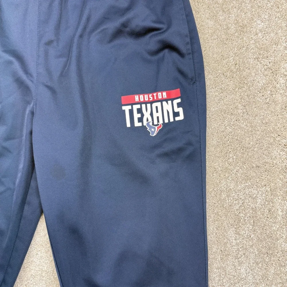 Houston Texans Chuck Chaser Pants Mens Medium NFL‎ Football Athletic Sweatpants